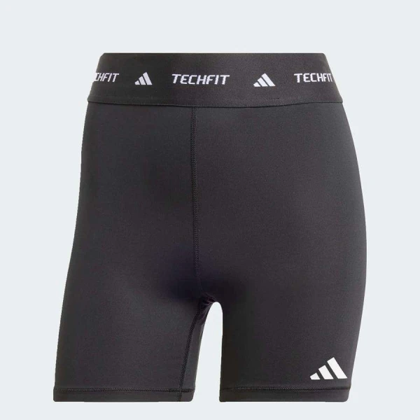 SHORTS ADIDAS LEGGING TECHFIT FEMININO - Preto