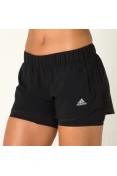 SHORTS ADIDAS M10 FEMININO - Preto