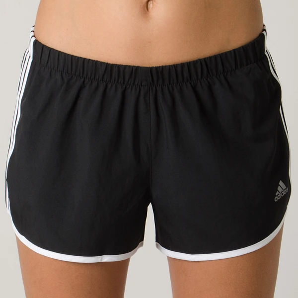 SHORTS ADIDAS M20 FEMININO - Preto/branco