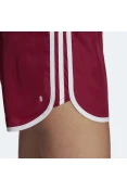 SHORTS ADIDAS MARATHON 20 FEMININO - Bordo/branco