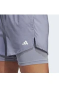 SHORTS ADIDAS MIN 2IN1 SHO FEMININO - Azul