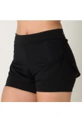 SHORTS ADIDAS MOBILITY DOIS-EM-UM FEMININO - Preto