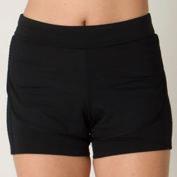 SHORTS ADIDAS MOBILITY DOIS-EM-UM FEMININO - Preto