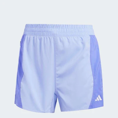 SHORTS ADIDAS OWN THE RUN BASE DUOCOLOR FEMININA - Azul celeste/azul SHORTS ADIDAS OWN THE RUN BASE DUOCOLOR FEMININA - Azul celeste/azul