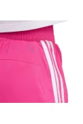 SHORTS ADIDAS PACER 3 LISTRAS FEMININO - Pink/branco