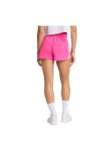 SHORTS ADIDAS PACER 3 LISTRAS FEMININO - Pink/branco