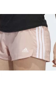 SHORTS ADIDAS PACER 3S KNIT FEMININO - Rosa
