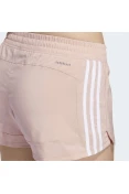 SHORTS ADIDAS PACER 3S KNIT FEMININO - Rosa