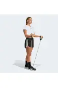SHORTS ADIDAS PACER WORKOUT FEMININO - Preto/branco