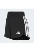 SHORTS ADIDAS PACER WORKOUT FEMININO - Preto/branco