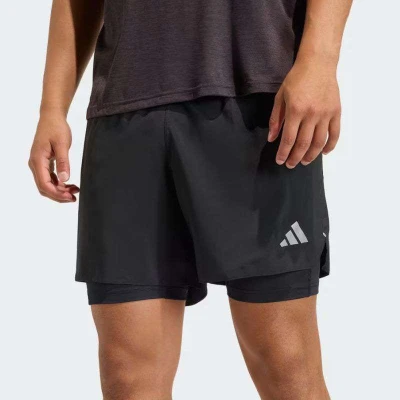 SHORTS ADIDAS RUN ESS 21 S MASCULINO - Preto