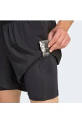 SHORTS ADIDAS RUN ESS 21 S MASCULINO - Preto SHORTS ADIDAS RUN ESS 21 S MASCULINO - Preto