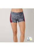 SHORTS ADIDAS SALINAS FEMININO - Preto/bordo