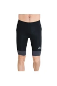 SHORTS ADIDAS SUPERNOVA COMPRESSÃO MASCULINO - Preto/chumbo SHORTS ADIDAS SUPERNOVA COMPRESSÃO MASCULINO - Preto/chumbo