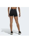 SHORTS ADIDAS TECHFIT TIGHT FEMININO - Preto SHORTS ADIDAS TECHFIT TIGHT FEMININO - Preto