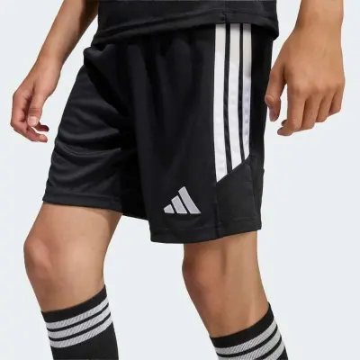 SHORTS ADIDAS TIRO 26 LEAGUE INFANTIL - Preto/branco