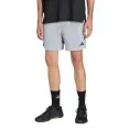 SHORTS ADIDAS TRAINING TECH ESS 2 EM 1 MASCULINA - Cinza/preto SHORTS ADIDAS TRAINING TECH ESS 2 EM 1 MASCULINA - Cinza/preto