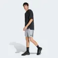 SHORTS ADIDAS TRAINING TECH ESS 2 EM 1 MASCULINA - Cinza/preto SHORTS ADIDAS TRAINING TECH ESS 2 EM 1 MASCULINA - Cinza/preto