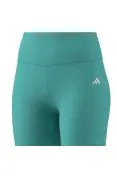 SHORTS ADIDAS TREINO DE POLIAMIDA FEMININO - Verde/branco
