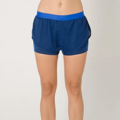 SHORTS ADIDAS VWO DUALSHORT FEMININO - Marinho/azul