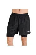 SHORTS ASICS BASIC 2 IN 1 MASCULINO - Preto