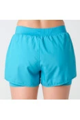 SHORTS ASICS CORE 2IN1 FEMININO - Azul