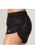 SHORTS ASICS CORE 3INCHES FEMININO - Preto