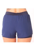 SHORTS ASICS CORE RUNNING 2IN1 FEMININO - Azul SHORTS ASICS CORE RUNNING 2IN1 FEMININO - Azul