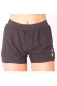 SHORTS ASICS CORE RUNNING 2IN1 FEMININO - Preto SHORTS ASICS CORE RUNNING 2IN1 FEMININO - Preto