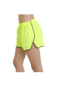 SHORTS ASICS SPLIT 3 EM 1 FEMININO - Verde SHORTS ASICS SPLIT 3 EM 1 FEMININO - Verde