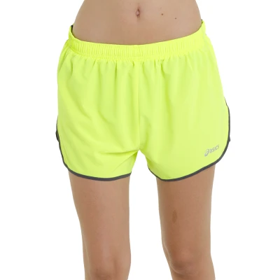 SHORTS ASICS SPLIT 3 EM 1 FEMININO - Verde SHORTS ASICS SPLIT 3 EM 1 FEMININO - Verde