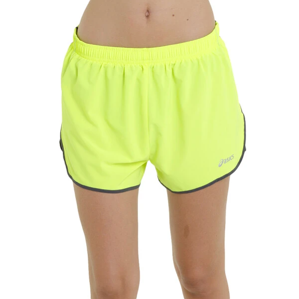 SHORTS ASICS SPLIT 3 EM 1 FEMININO - Verde SHORTS ASICS SPLIT 3 EM 1 FEMININO - Verde