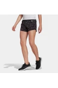 SHORTS ESTAMPADO ADIDAS SPORTSWEAR BADGE OF SPORT FEMININO - Preto
