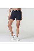 SHORTS FILA TRAIN ELASTIC II FEMININA - Preto/branco SHORTS FILA TRAIN ELASTIC II FEMININA - Preto/branco