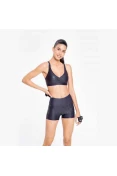 SHORTS FIT LIVE ESSENTIAL FEMININO - Preto SHORTS FIT LIVE ESSENTIAL FEMININO - Preto