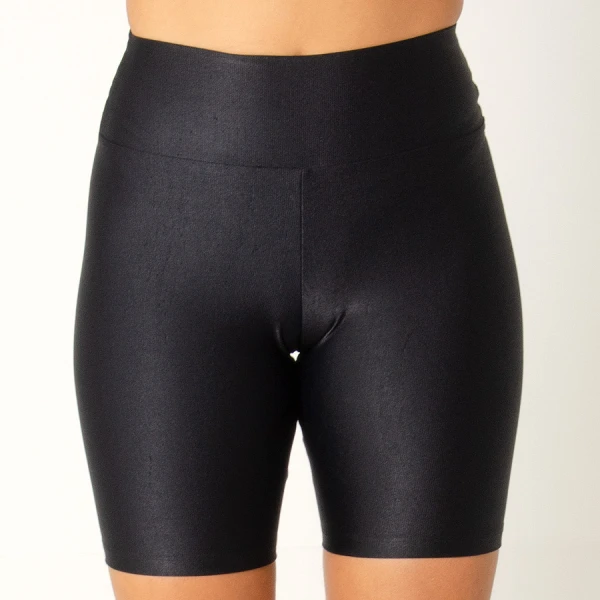 SHORTS LIVE BIKER FEARLESS FEMININO - Preto