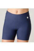 SHORTS LIVE EM ECLET PLUS FEMININA - Marinho