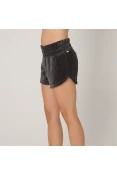 SHORTS LIVE SPORTS PLUSH FEMININO - Chumbo