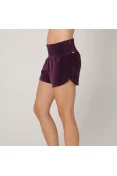SHORTS LIVE SPORTS PLUSH FEMININO - Roxo SHORTS LIVE SPORTS PLUSH FEMININO - Roxo