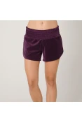 SHORTS LIVE SPORTS PLUSH FEMININO - Roxo SHORTS LIVE SPORTS PLUSH FEMININO - Roxo