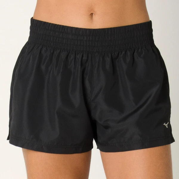 SHORTS MIZUNO CITY RUN 2 FEMININO - Preto
