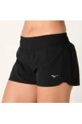 SHORTS MIZUNO SILVER 2 FEMININO - Preto