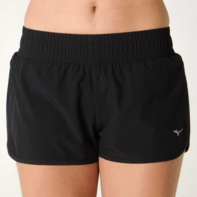 SHORTS MIZUNO SILVER 2 FEMININO - Preto SHORTS MIZUNO SILVER 2 FEMININO - Preto