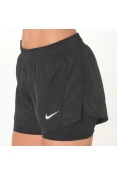 SHORTS NIKE 10K 2IN1 FEMININO - Preto