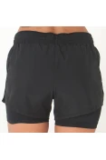 SHORTS NIKE 10K 2IN1 FEMININO - Preto