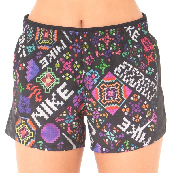 SHORTS NIKE 10K PRINTED FEMININO - Preto