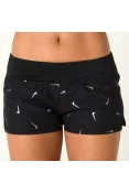 SHORTS NIKE CREW PR FEMININO - Preto