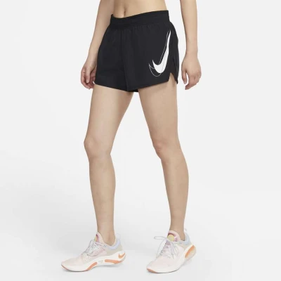 SHORTS NIKE DF SWSH RUN FEMININO - Preto
