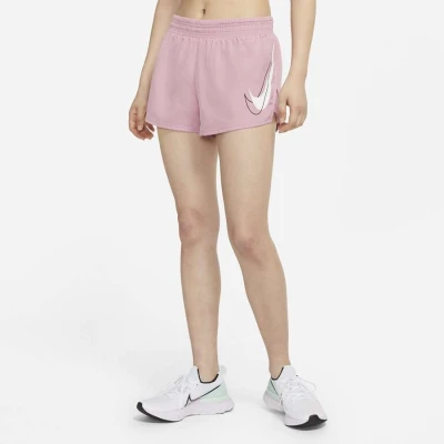 SHORTS NIKE DF SWSH RUN FEMININO - Rosa