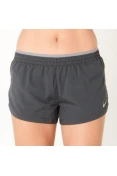 SHORTS NIKE ELEVATED TRACK 3 FEMININO - Chumbo
